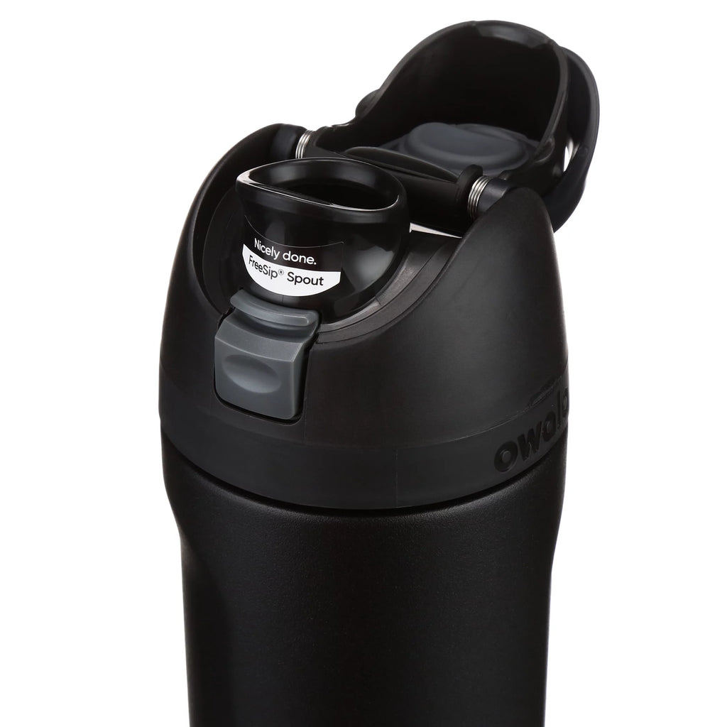 Black Stainless Steel Water Bottle 19oz I866619