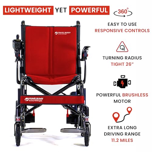 Ultra Lightweight Carbon Fiber Wheelchair (Black) O241307