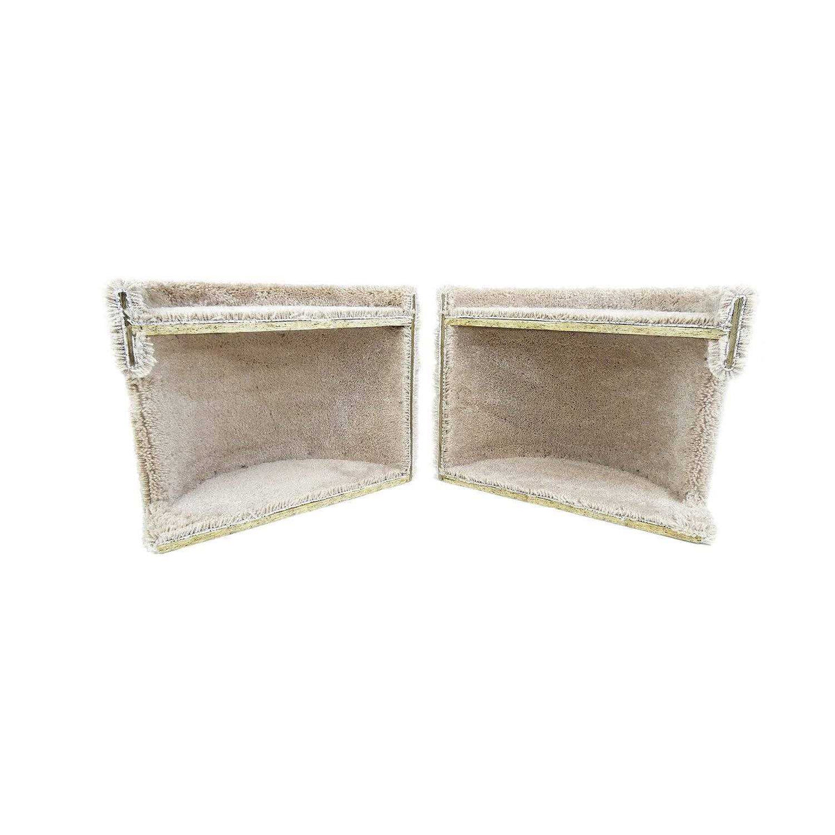 Solid Wood Triple Kitty Pad Cat Condos M1217