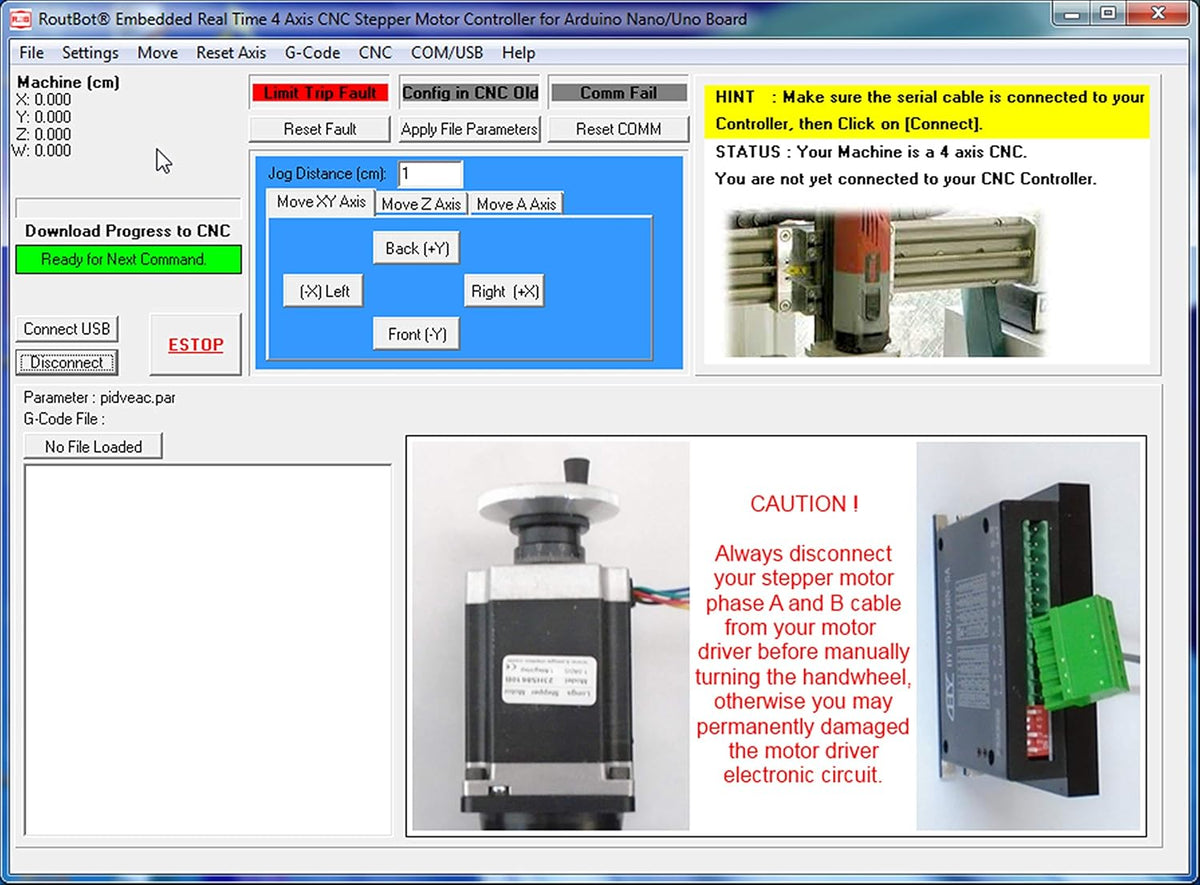 CNC Stepper Control G-Code Translator Pack of 2 B77173