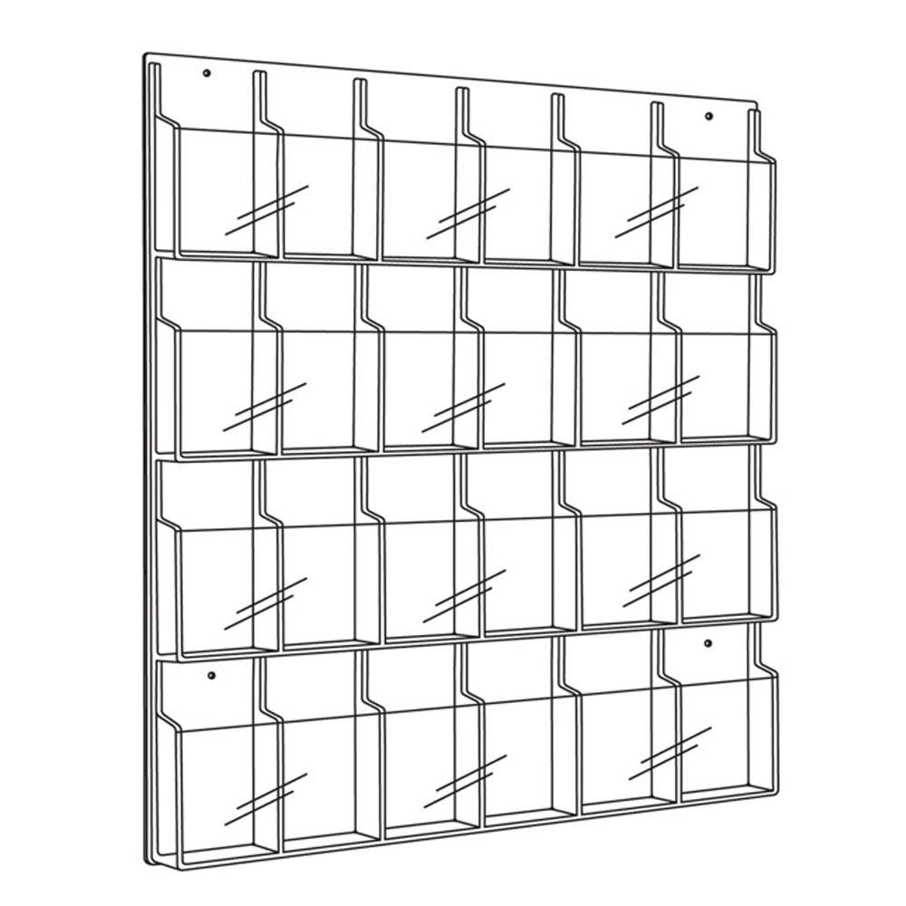 Clear Pamphlet Display M12504