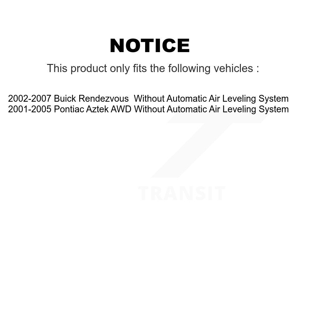 Front Rear Complete Suspension Shocks Strut And Coil Spring Mount Assemblies Kit A657678