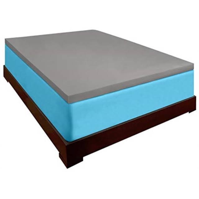4lb Queen Size Visco Elastic Memory Foam Mattress Topper L10701