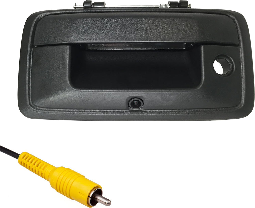 Black Tailgate Handle with Backup Camera V97527