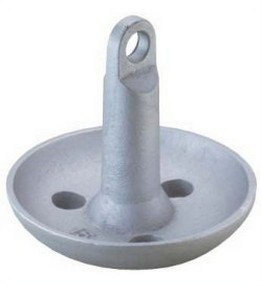 Aluminum Mushroom Style Anchor, Gray - 15 lbs A19570