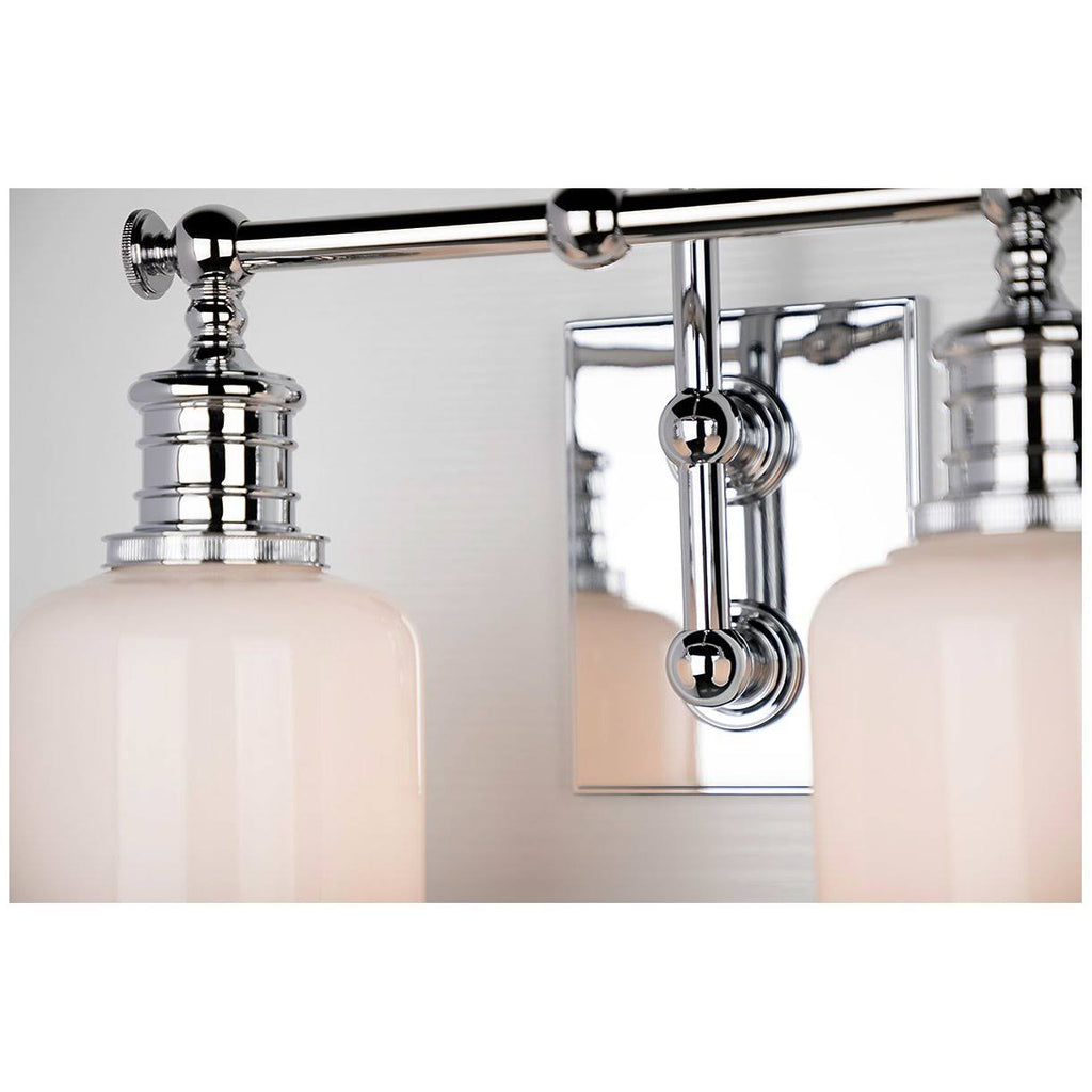 Polished Chrome 2 Light Bath Bracket D112233