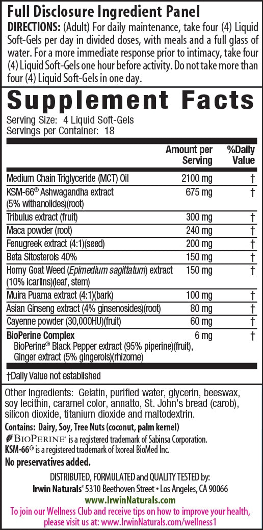 75CT Testosterone Supplement with Pill Case F6099