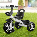 Kids Toddler Adjustable Beginner Trike with Storage Bin K74309