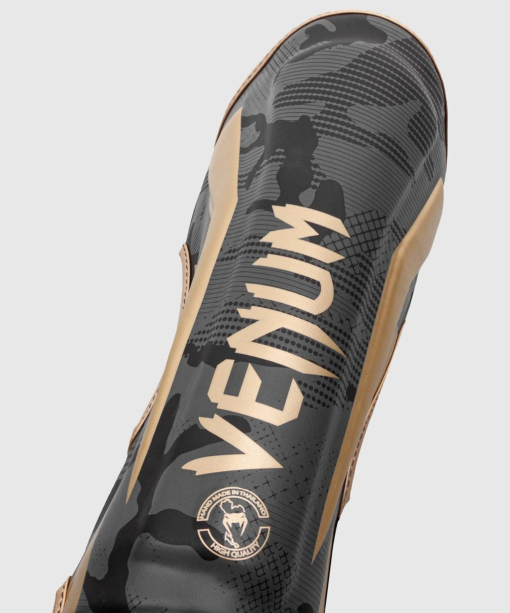 Elite Shin Guards Dark Camo Gold XL N22082