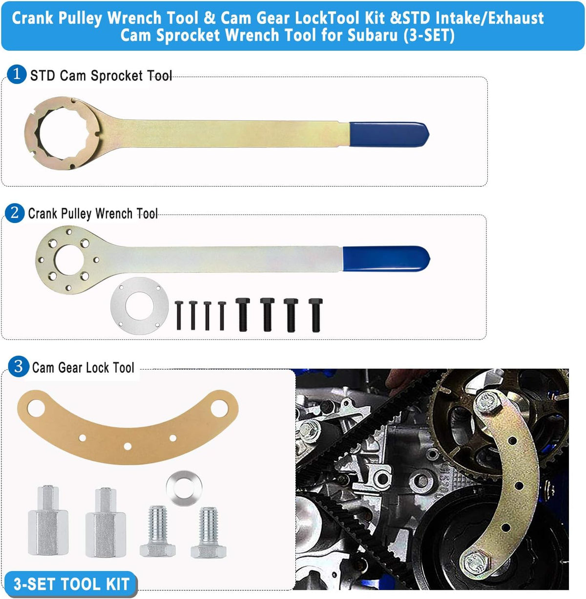STD Intake/Exhaust Cam Sprocket Tool C696468