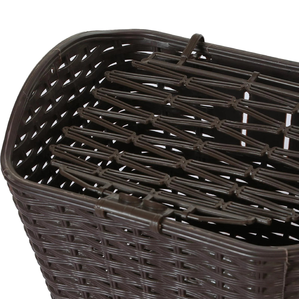 Khaki Bike Front Handlebar Basket with Cover W712
