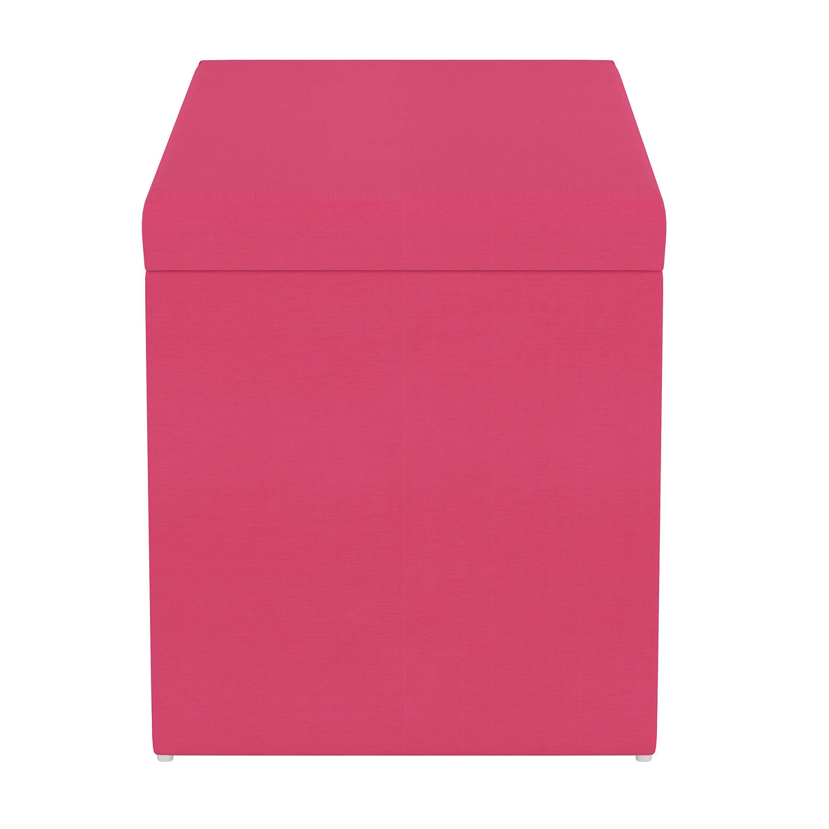 French Pink Storage Bench D490632