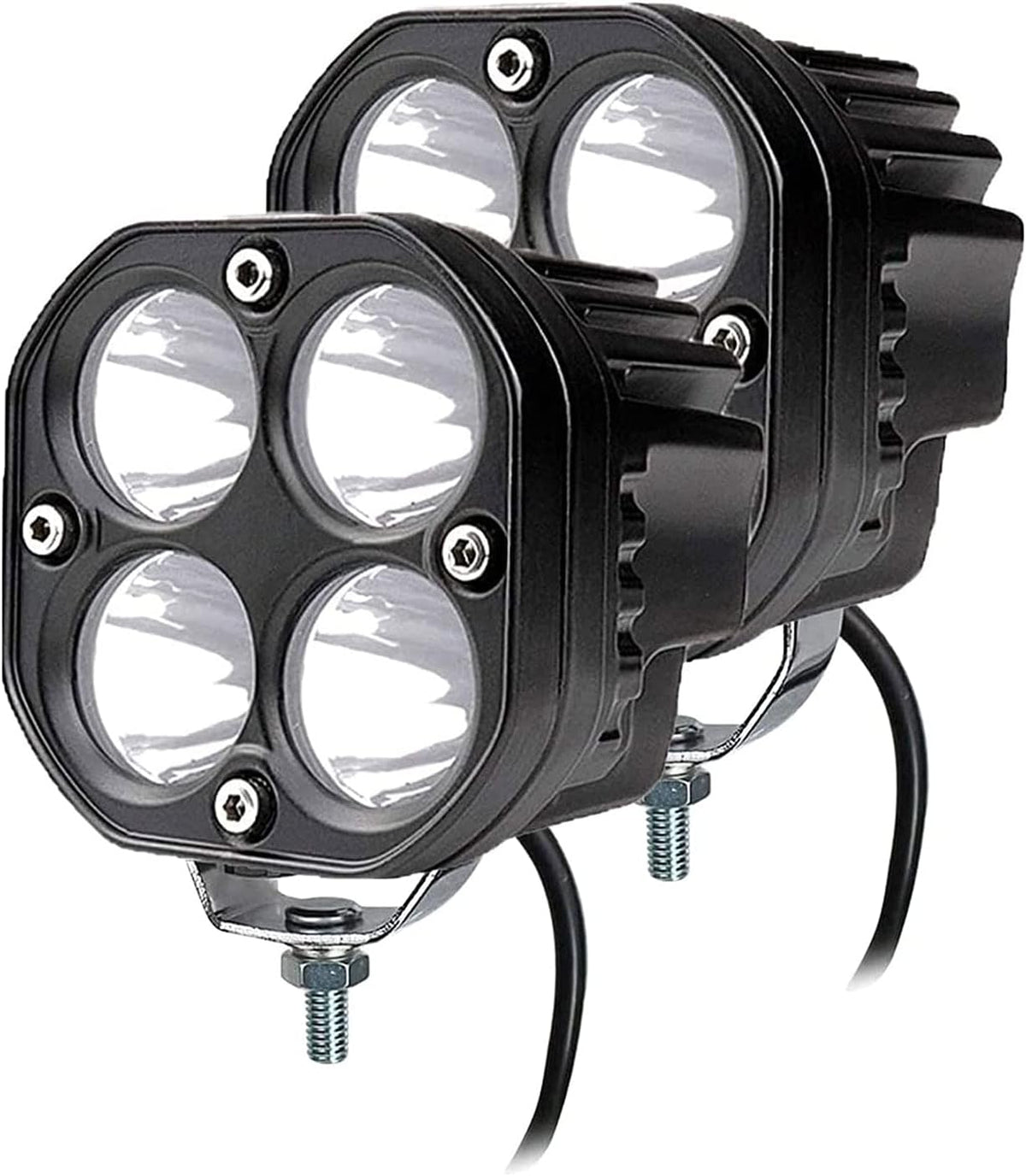 10 PCS 4.5inches LED Round Work Light U175125