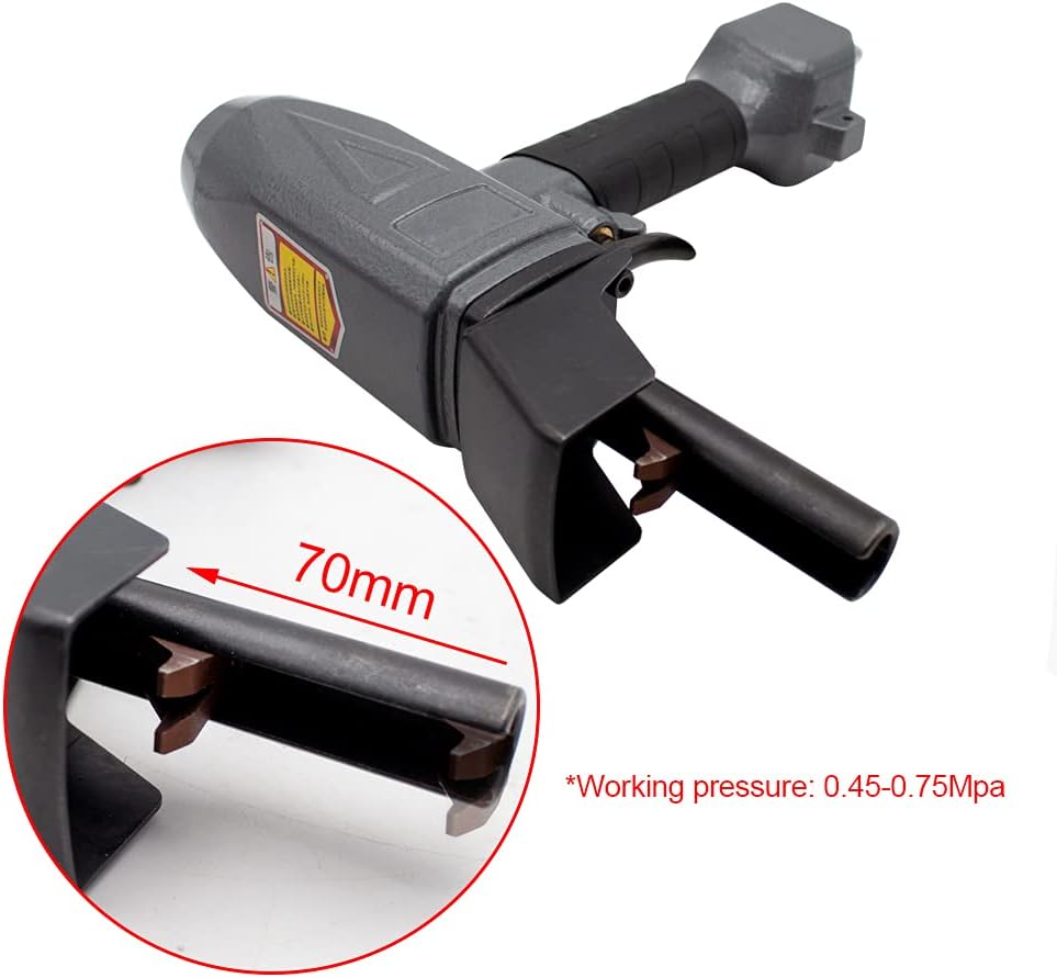 Pneumatic Nail Puller Wood Plank 1.7-3.5MM Air Nail Remover 0.45-0.75Mpa G24613