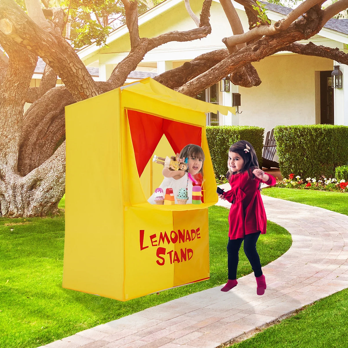 Play Tent Playhouse Puppet Theaters I487