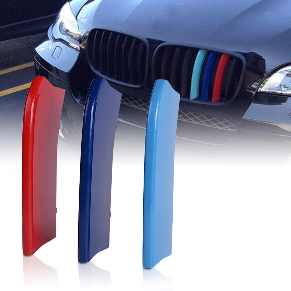Pair Front Kidney Grille Glossy Black Pack of 2 S2630