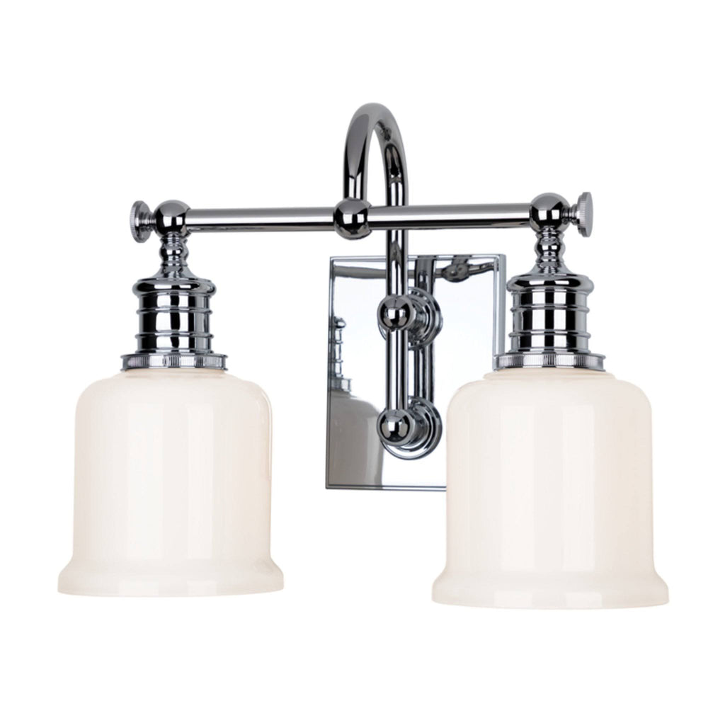 Polished Chrome 2 Light Bath Bracket D112233