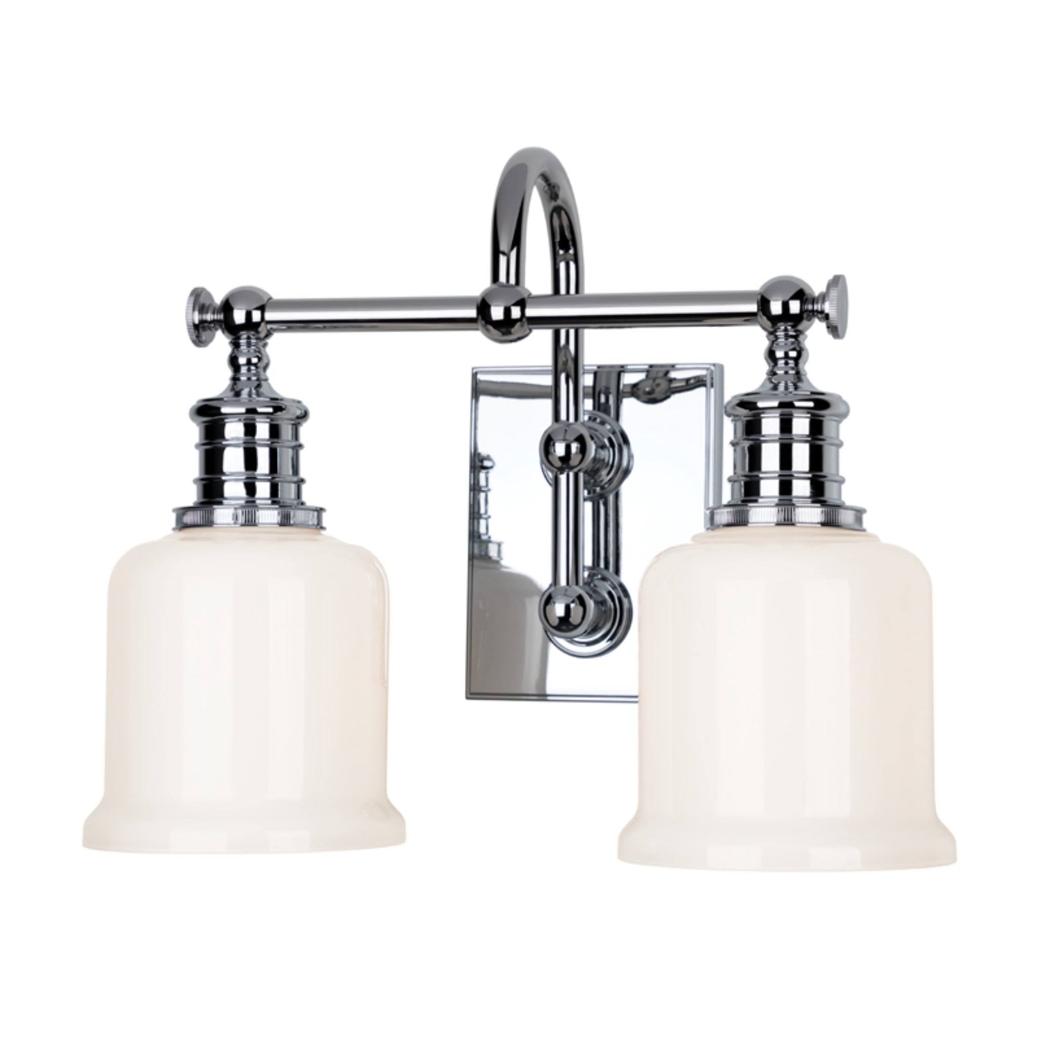 Polished Chrome 2 Light Bath Bracket D112233