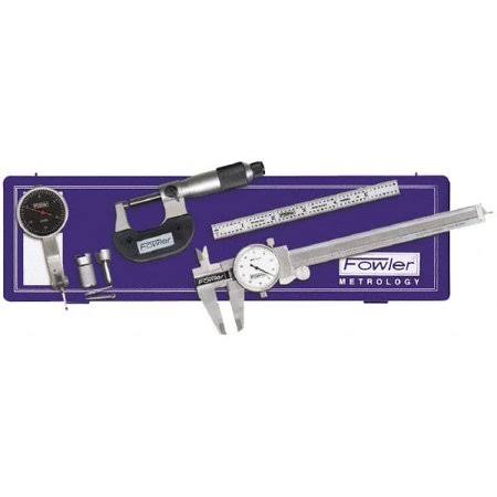 7 Piece Machinist Caliper and Micrometer Tool Kit A35882