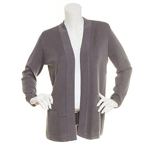 Black Open Front Cardigan H744438