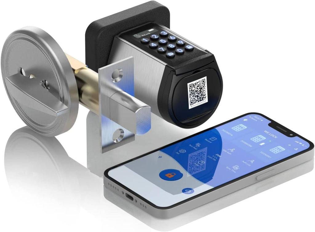 Smart Deadbolt Lock, Keyless Entry Door Lock, WiFi Smart Door Lock, Pack of 2 T3915
