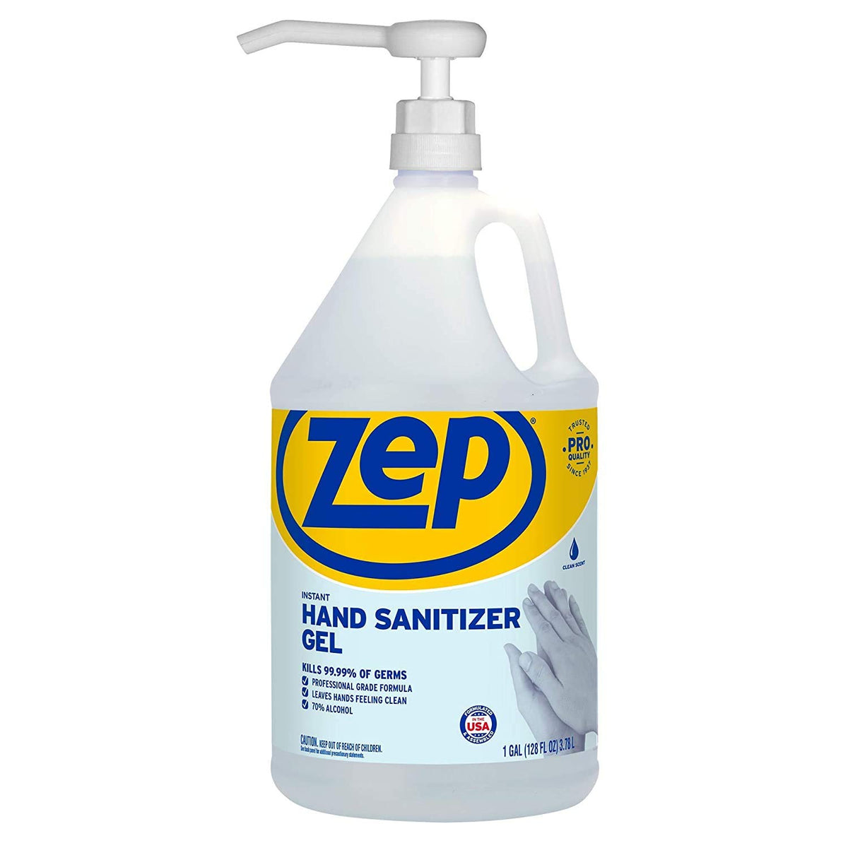 Instant Hand Sanitizer Gel 70% Alcohol 1 Gallon Case of 2 X79484