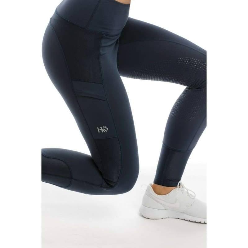 Green/Navy Tie Dye Riding Tights F880891