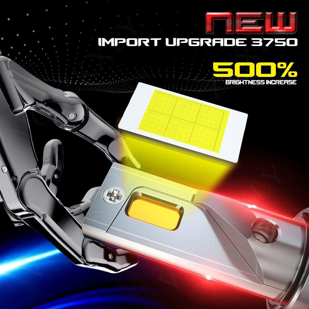 9005/HB3 9006/HB4 LED Headlight Bulbs Combo Pack of 2 A8551