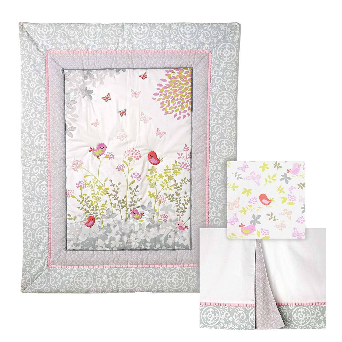 3 PC Crib Bedding Set U442122