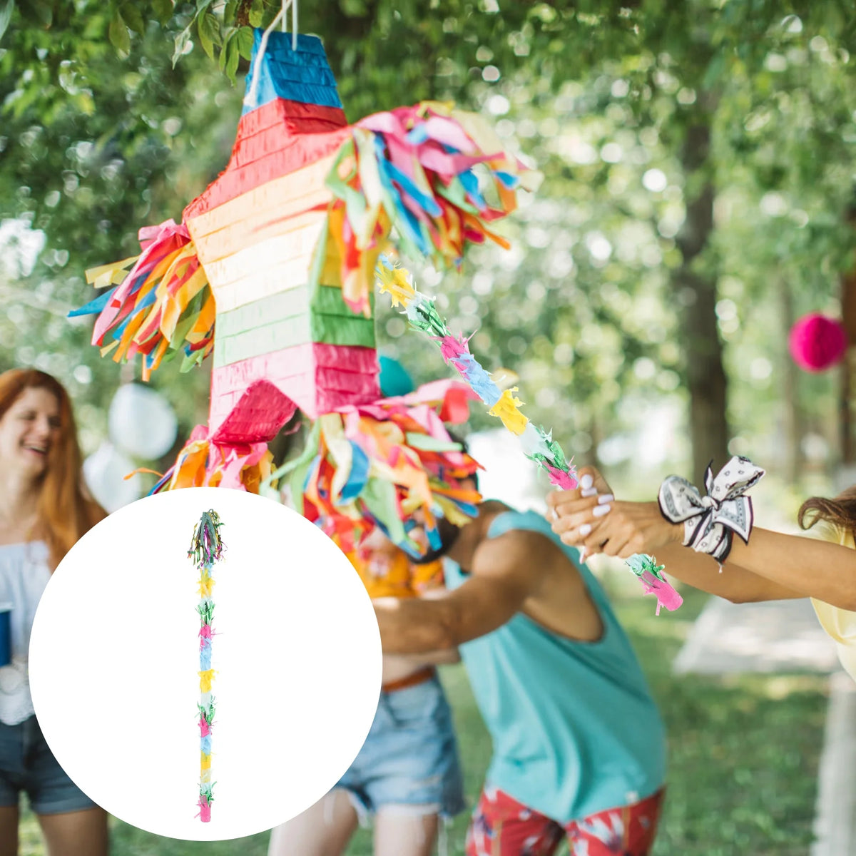 Pinata Whacking Stick Party Game I89347