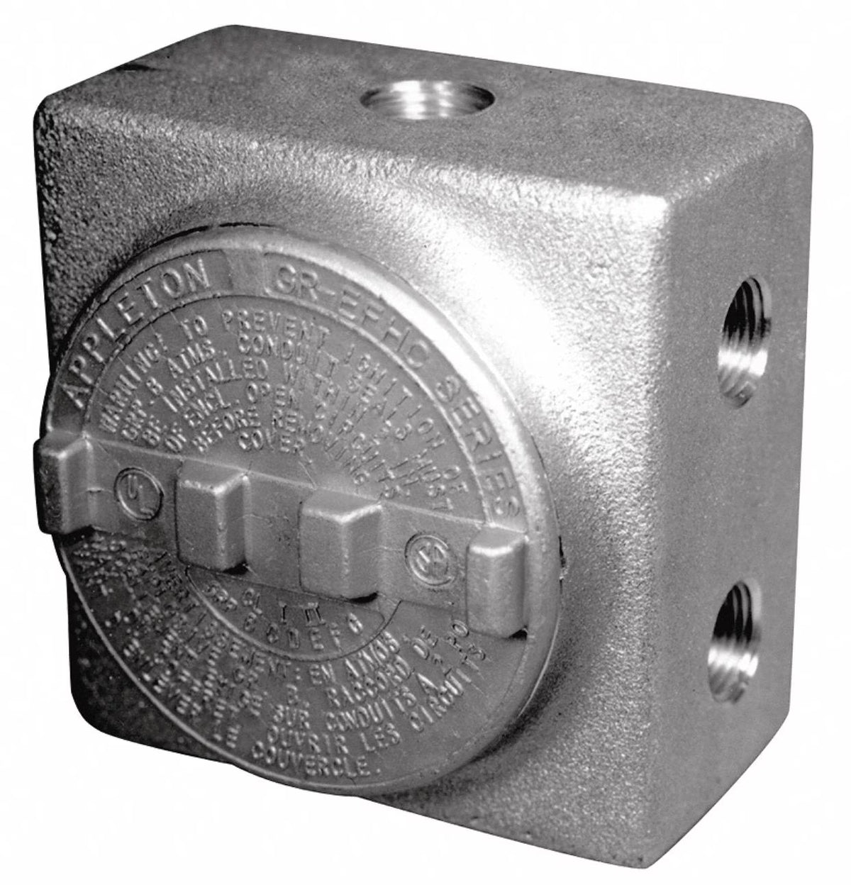 Conduit Outlet Body, Alum, 1/2in Q527821