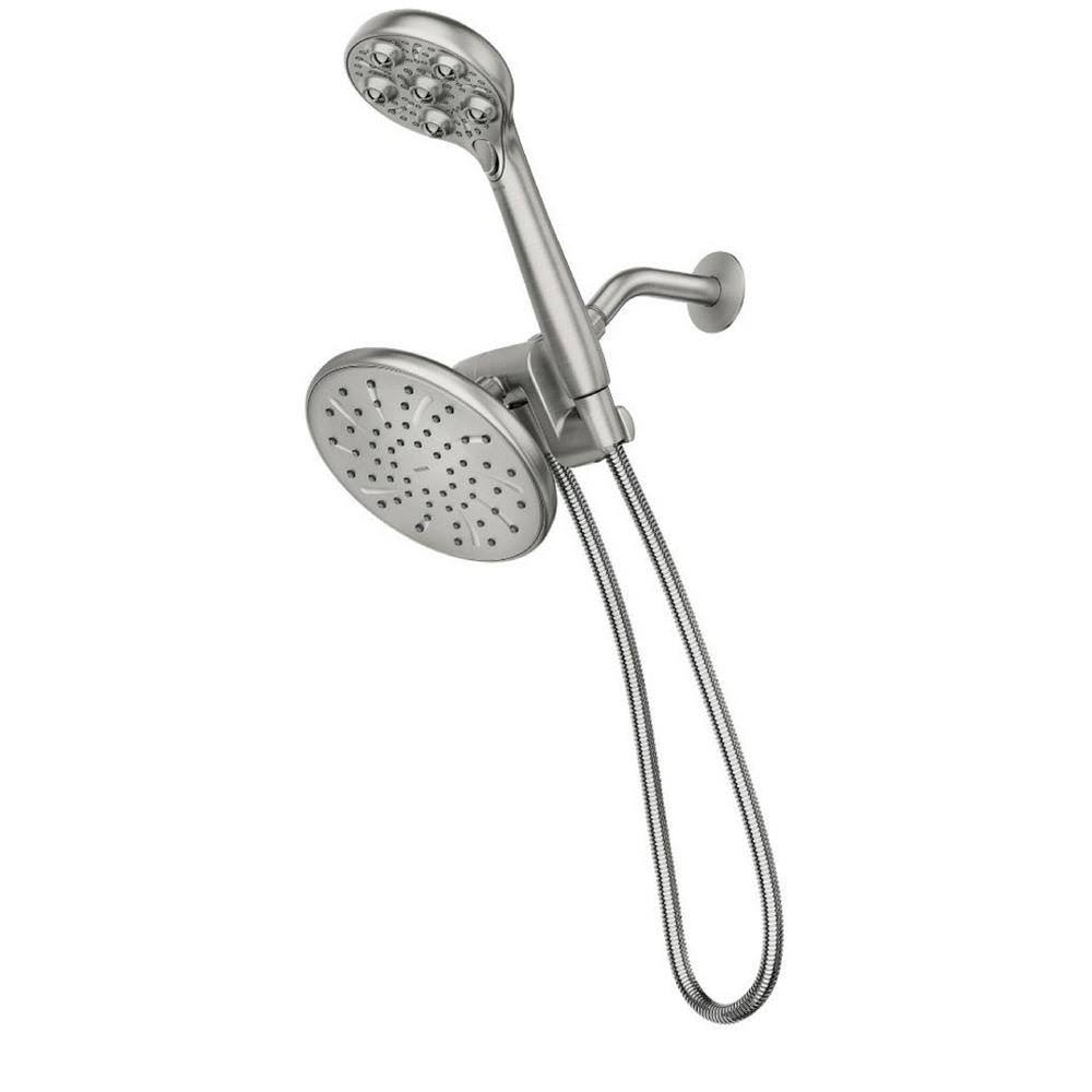 3-Spray 7.5 in. Dual Handheld Shower Head Y3035