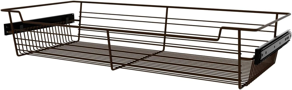 Bronze Wire Pullout Storage Basket for Cabinet D83422