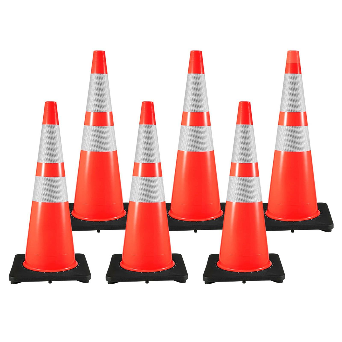 6pcs Traffic Safety Cones X322