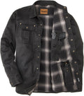 Cotton Suede Concealed Carry Shirt Jacket K69557