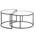 Blackened Bronze Nested Coffee Table Set N7713