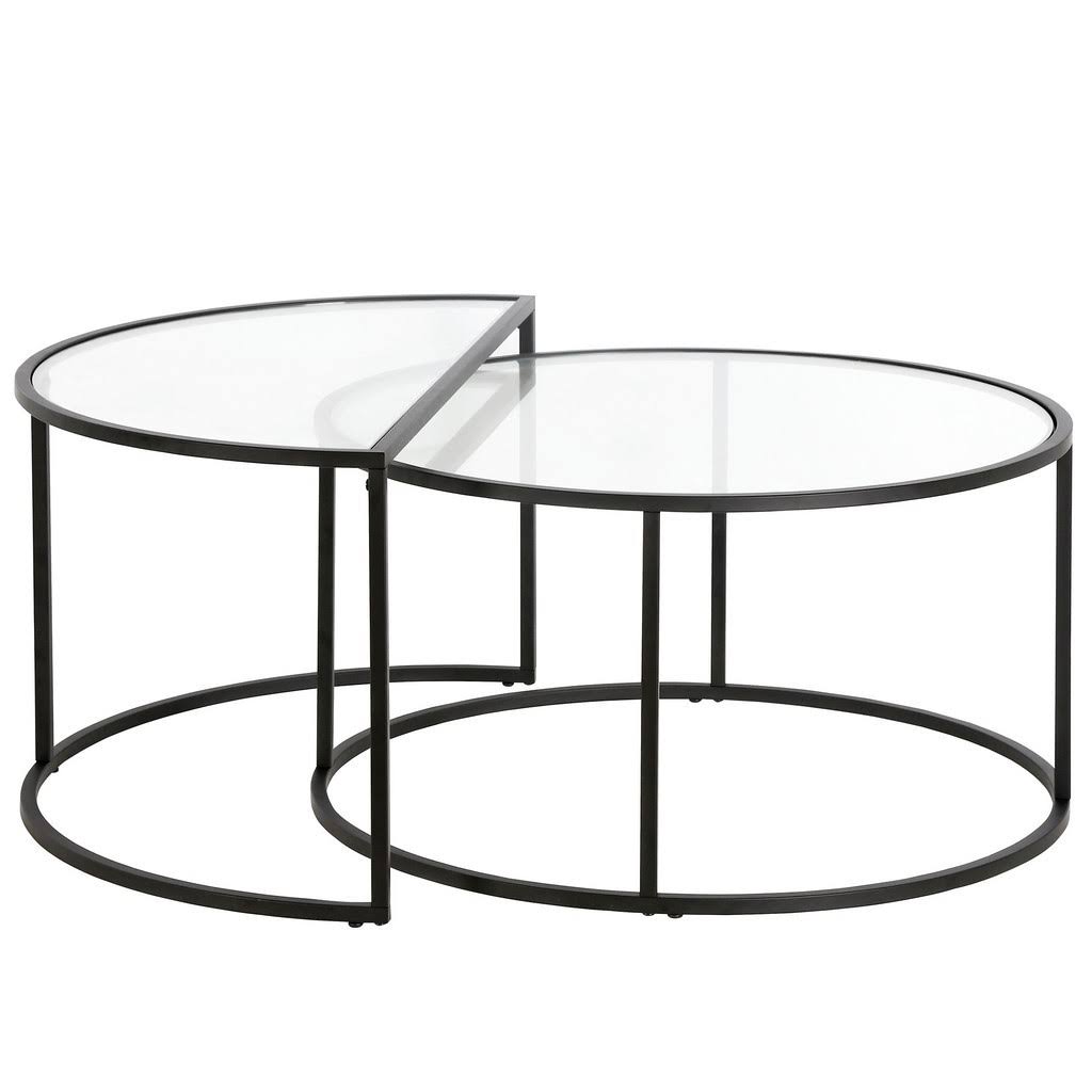 Blackened Bronze Nested Coffee Table Set N7713