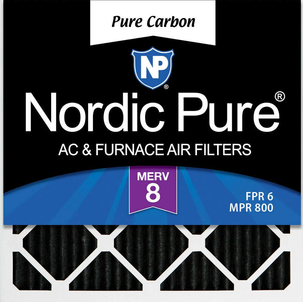 12x12x1 Carbon Pleated Furnace Filters 6 Pack V264427