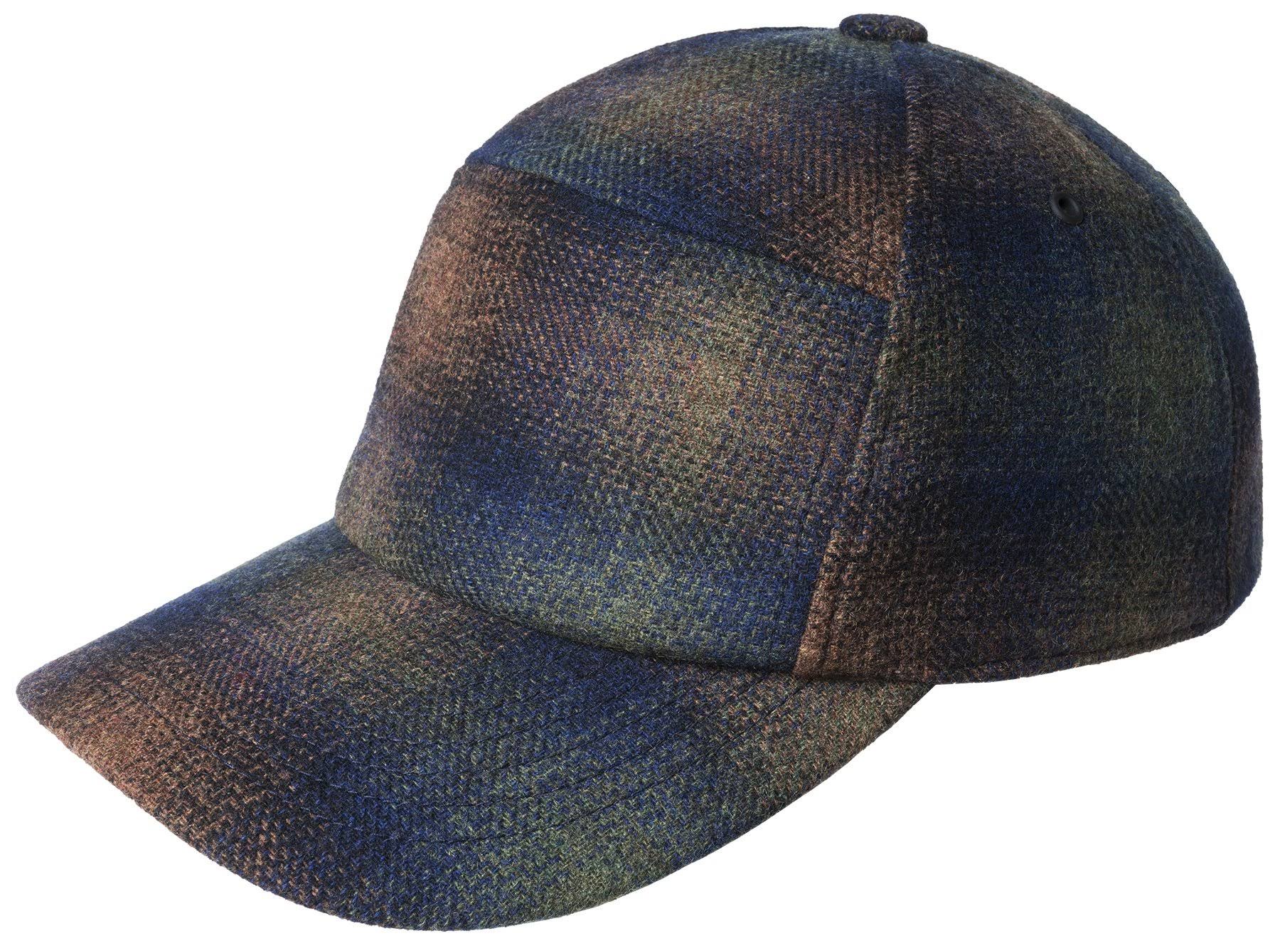 Green Plaid Baseball Cap V533911