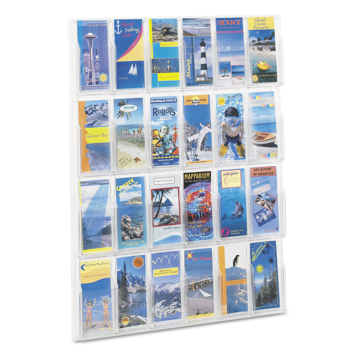 Clear Pamphlet Display M12504