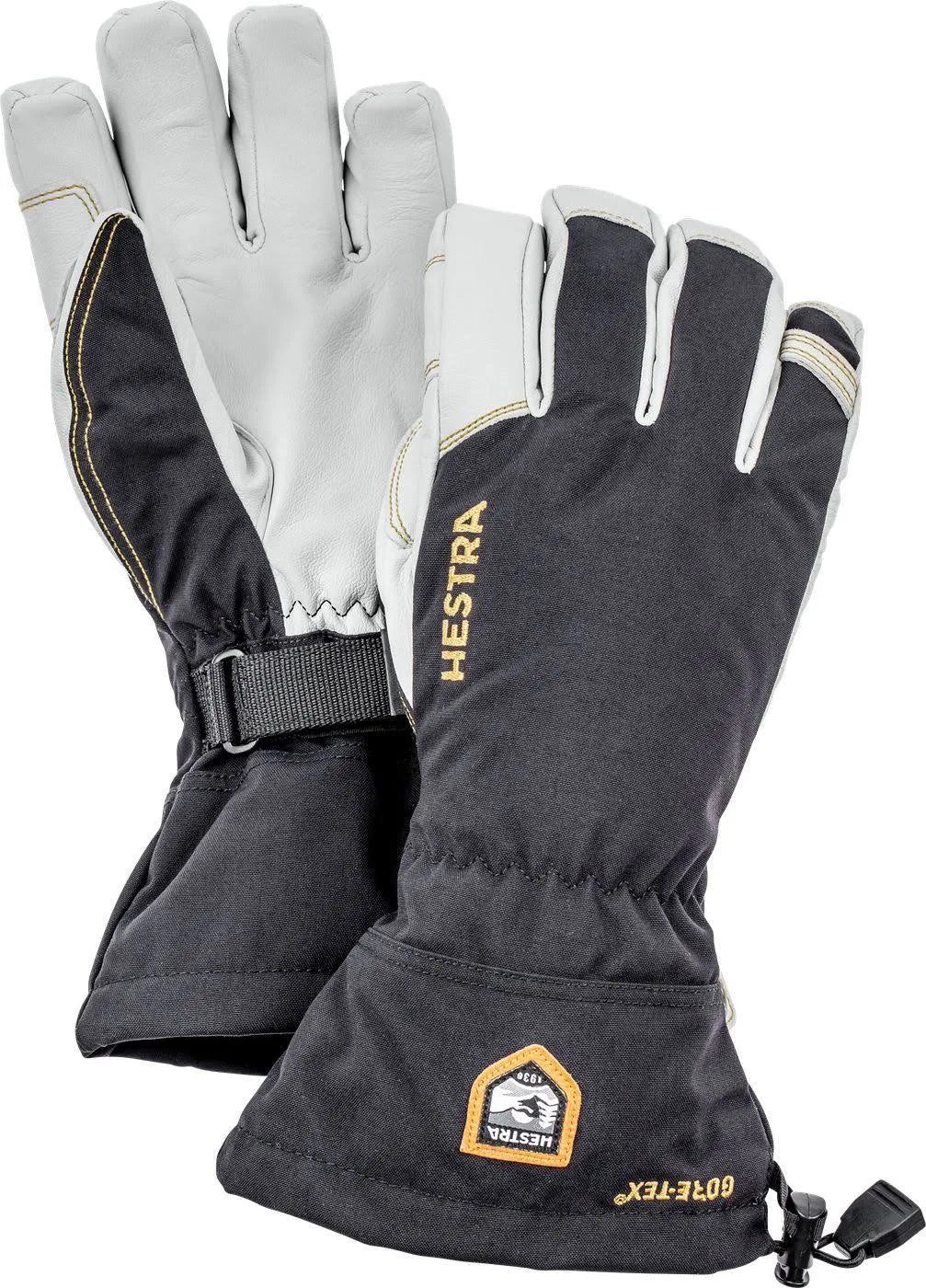 Grey Gore Tex Leather Glove Y965008