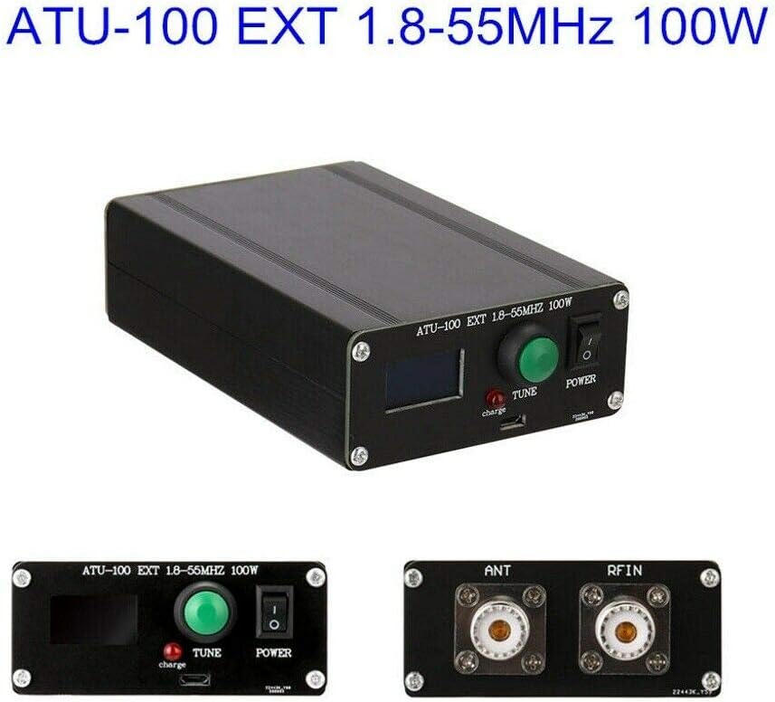 ATU100 Automatic Antenna Tuner 1.8-50MHz 0.96 OLED Assembled Case Pack of 2 E598219