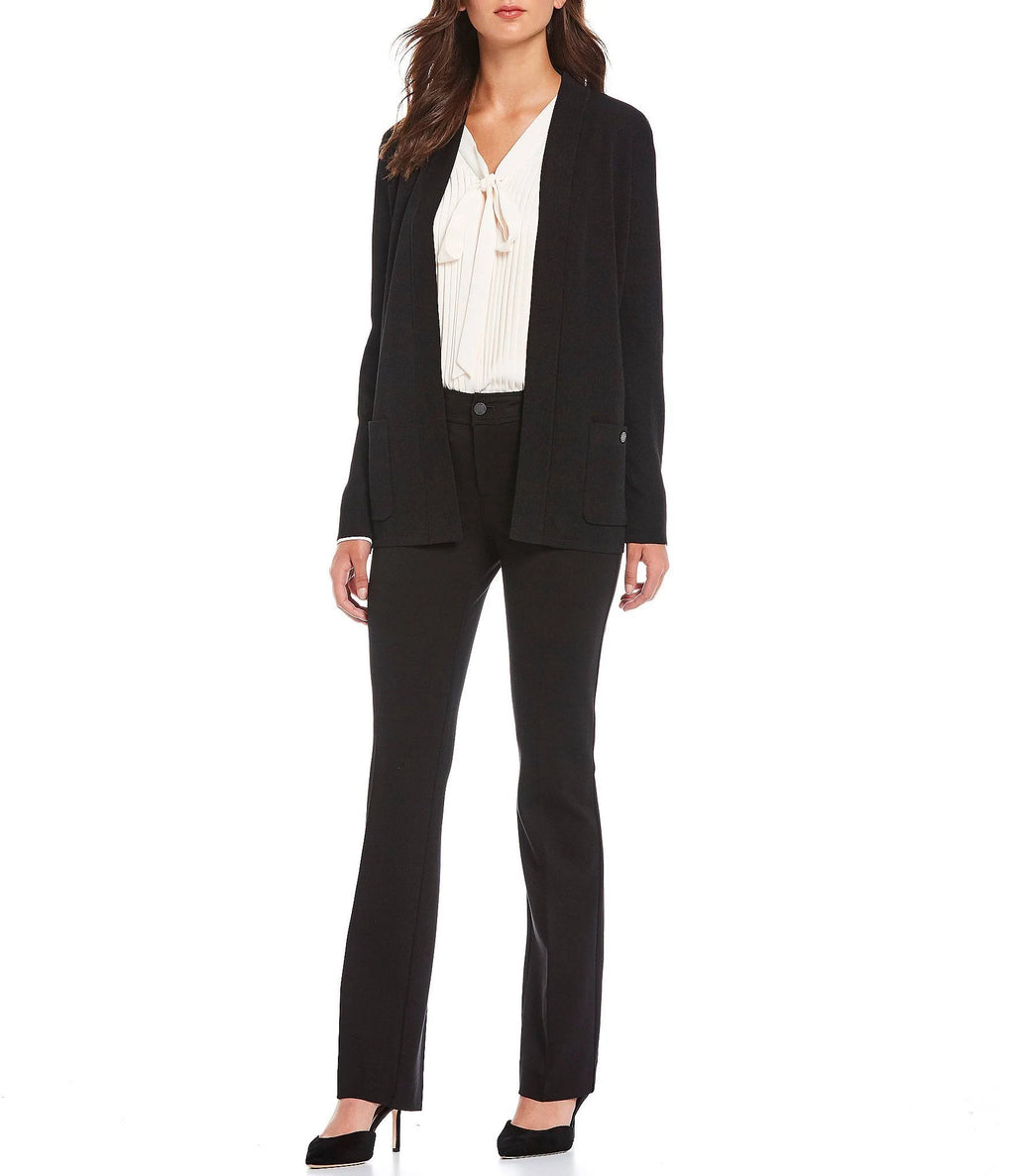 Black Open Front Cardigan H744438