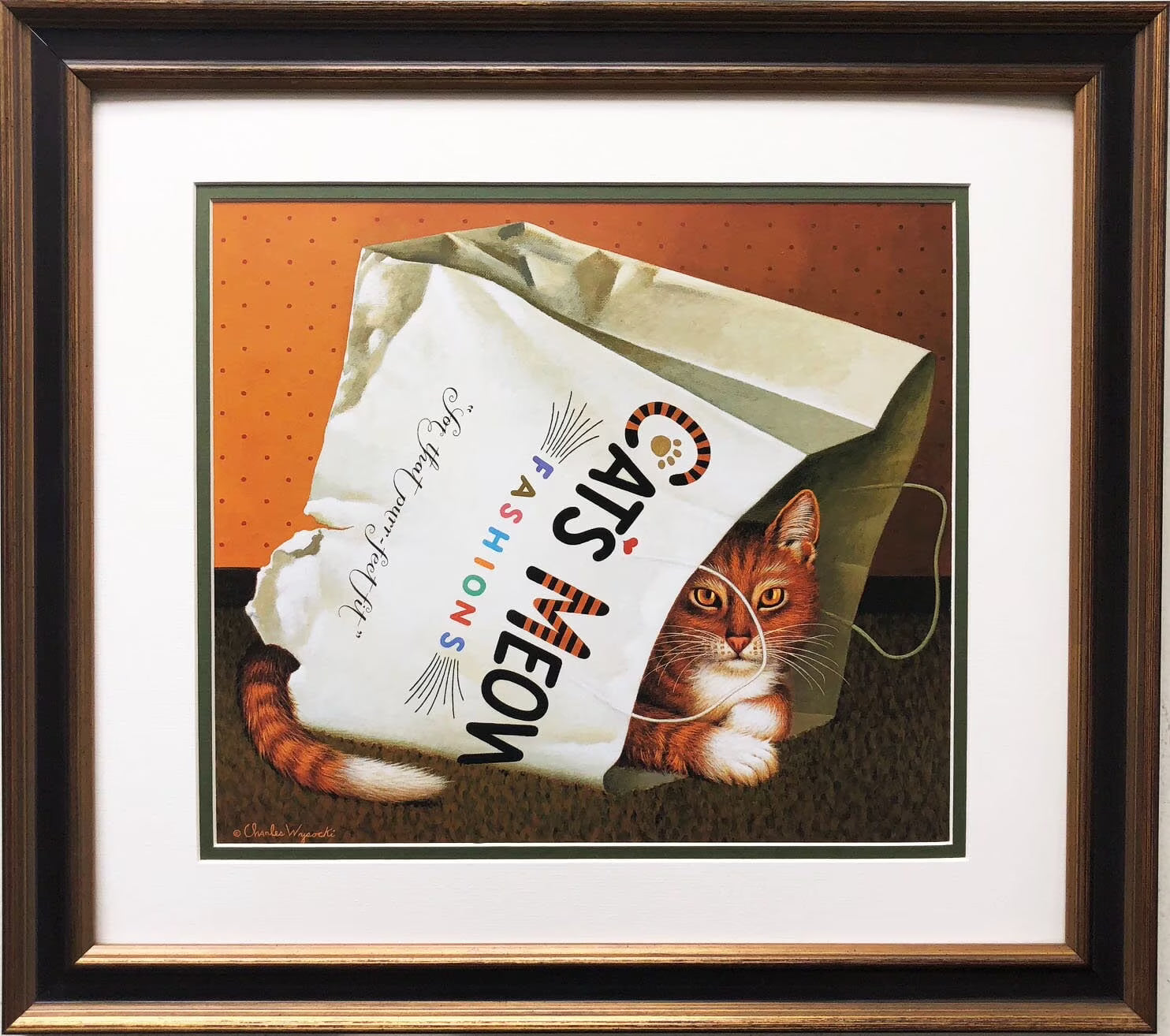 CUSTOM FRAMED Art A1928
