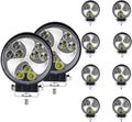 10 PCS 4.5inches LED Round Work Light U175125