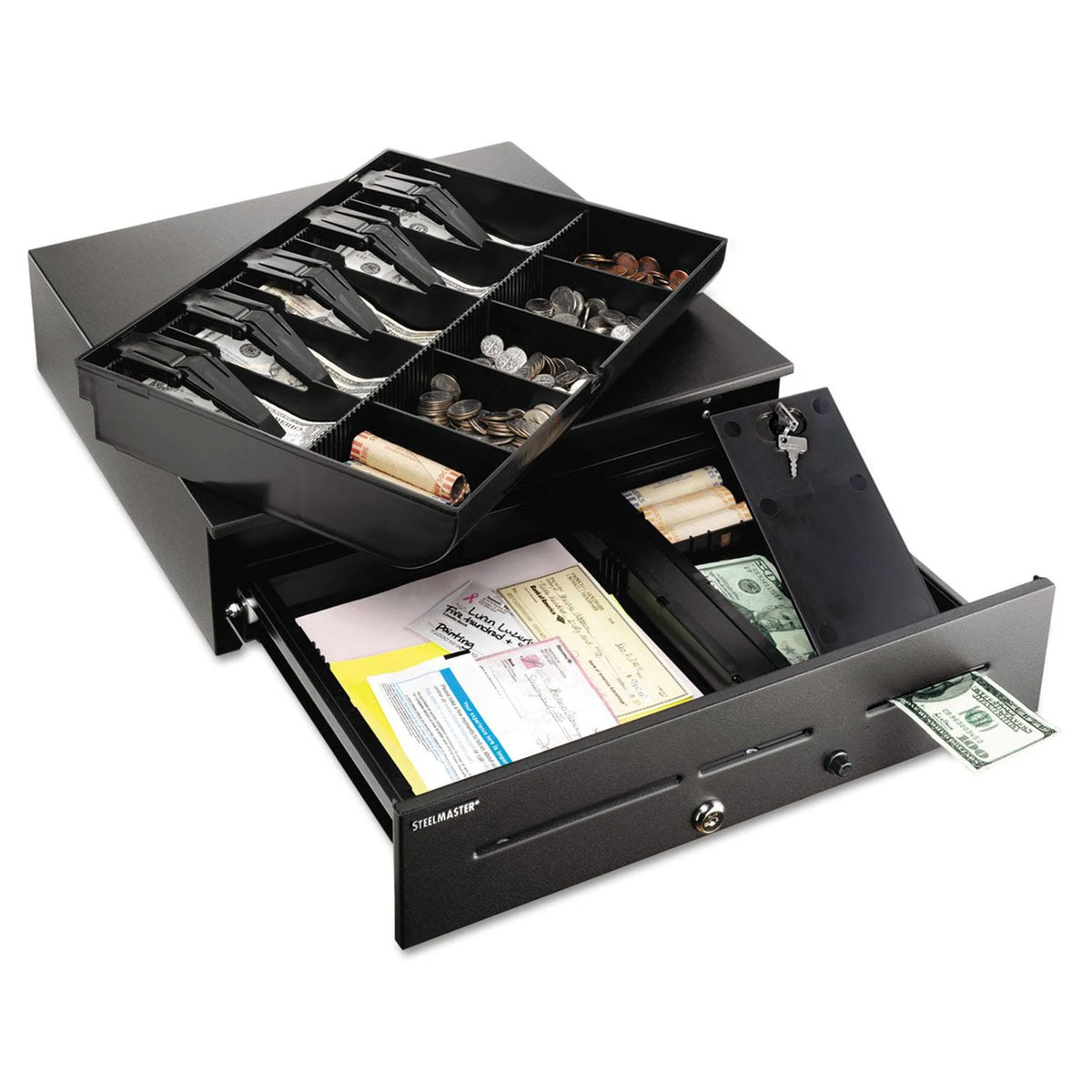 Black High-Security Cash Drawer S393081
