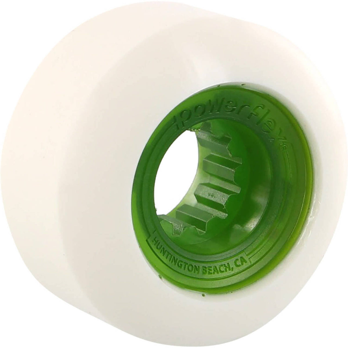 56mm 84B White Clear Green Skateboard Wheels U546415