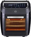 10 Qt Non-Stick Air Fryer with Rotating Mesh Basket A529644