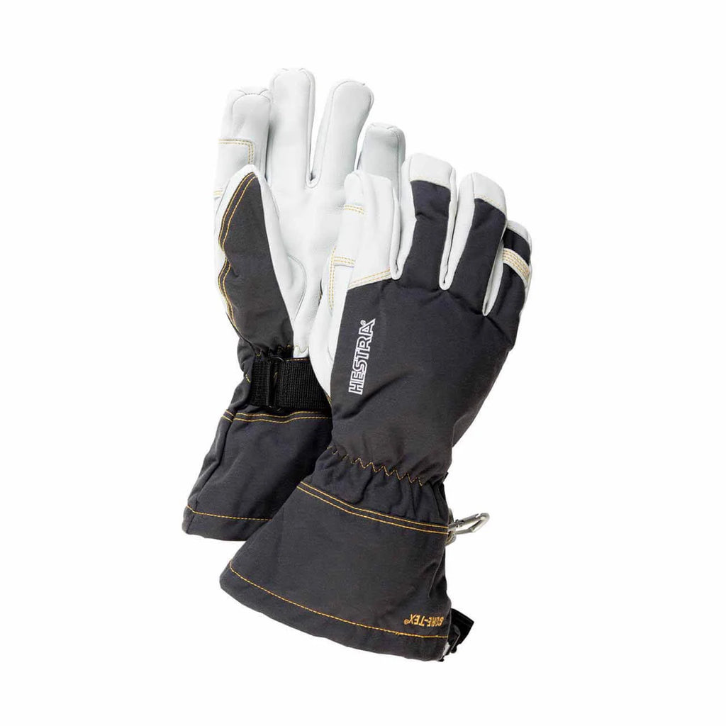 Grey Gore Tex Leather Glove Y965008