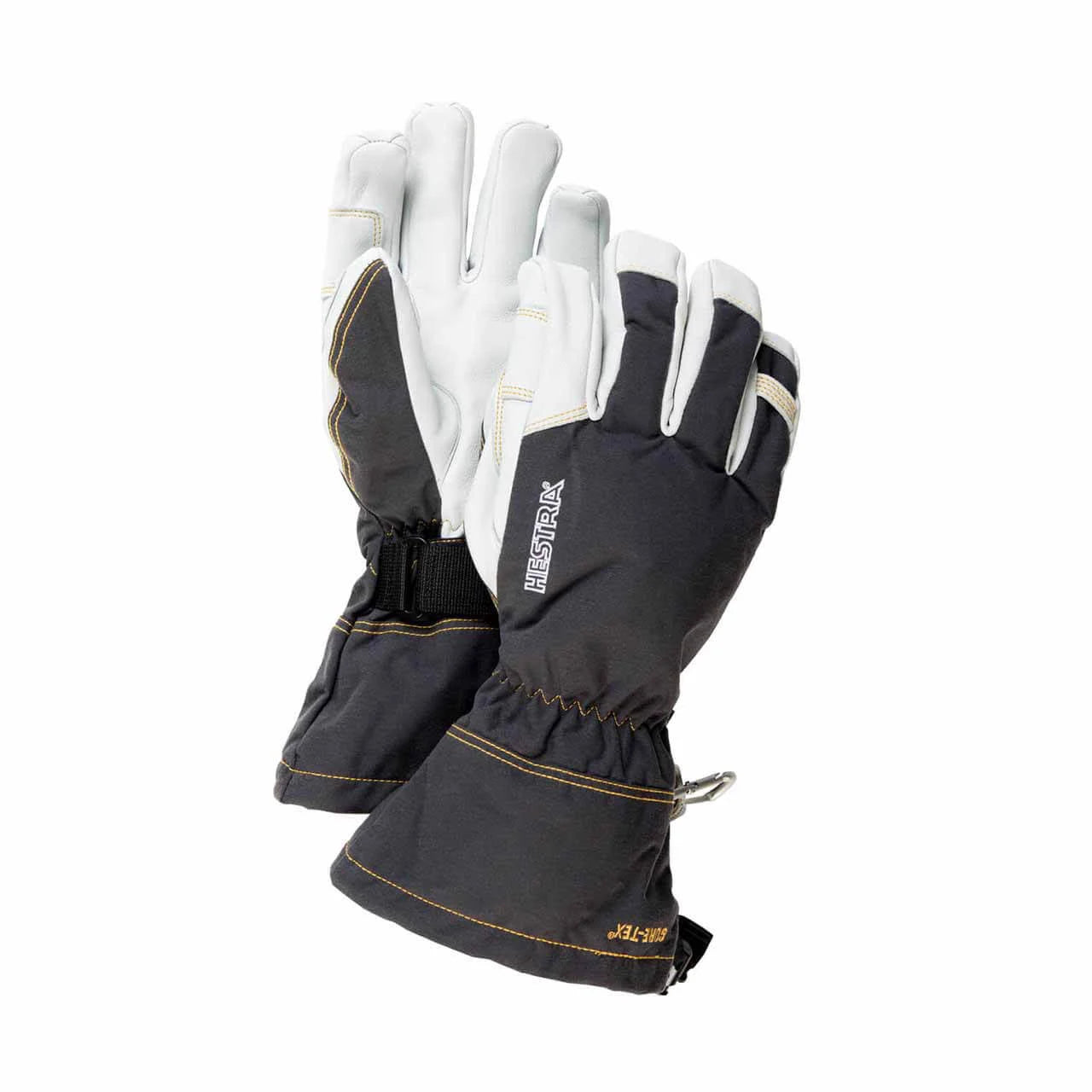 Grey Gore Tex Leather Glove Y965008